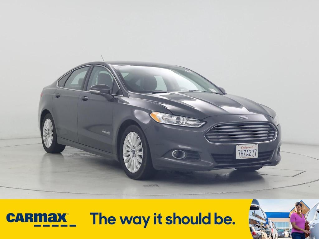 used 2015 Ford Fusion Hybrid car, priced at $11,998