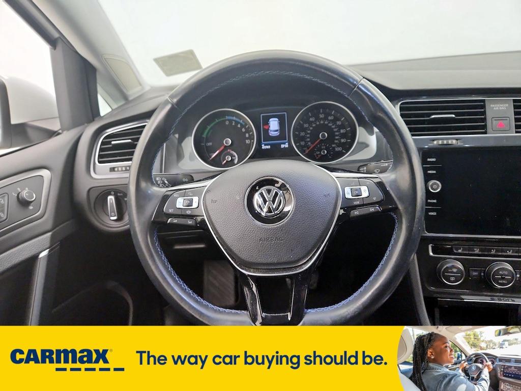 used 2019 Volkswagen e-Golf car, priced at $17,998