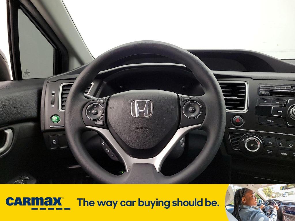 used 2015 Honda Civic car, priced at $15,998