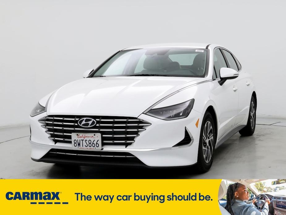 used 2021 Hyundai Sonata Hybrid car, priced at $22,998