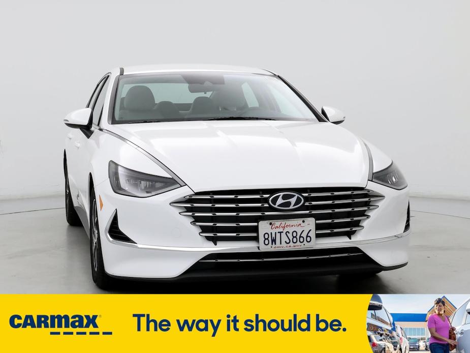 used 2021 Hyundai Sonata Hybrid car, priced at $22,998