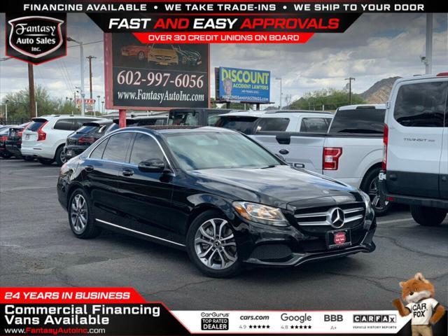 used 2017 Mercedes-Benz C-Class car, priced at $15,950