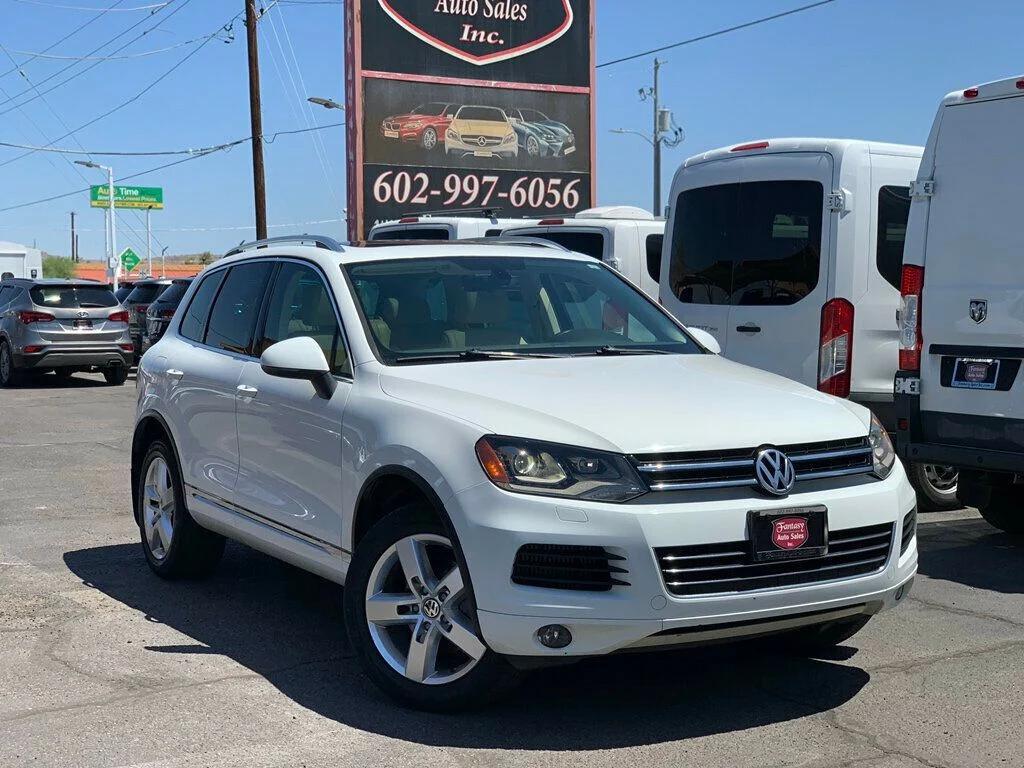 used 2014 Volkswagen Touareg car, priced at $17,500
