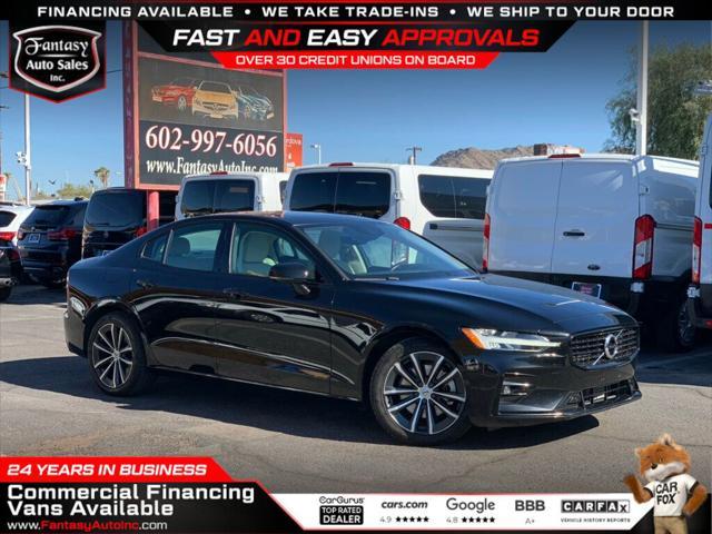 used 2021 Volvo S60 car, priced at $23,500