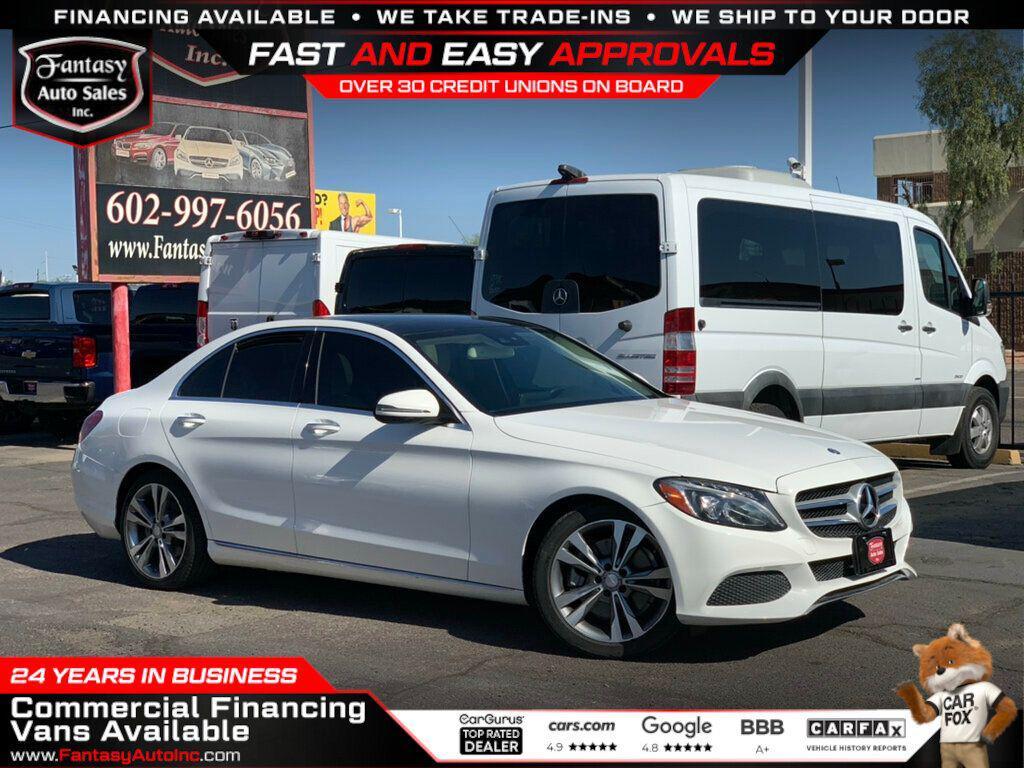 used 2017 Mercedes-Benz C-Class car, priced at $15,950