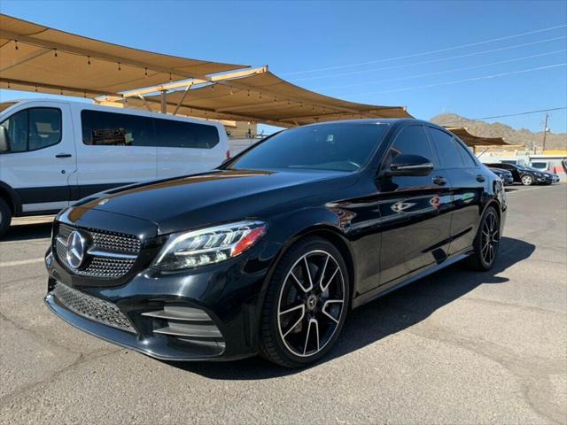 used 2019 Mercedes-Benz C-Class car, priced at $20,500