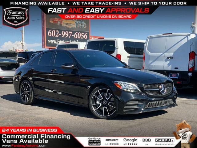 used 2019 Mercedes-Benz C-Class car, priced at $20,500