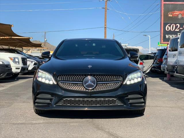 used 2019 Mercedes-Benz C-Class car, priced at $20,500