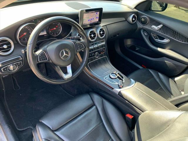 used 2017 Mercedes-Benz C-Class car, priced at $15,550