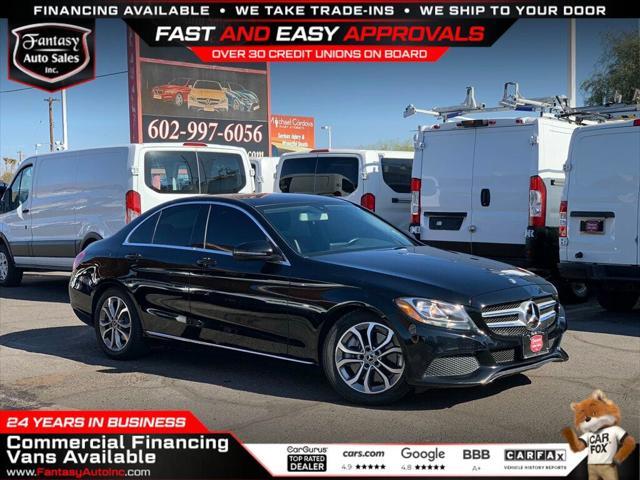 used 2017 Mercedes-Benz C-Class car, priced at $14,950