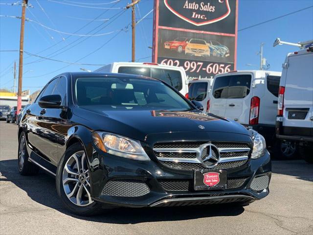 used 2017 Mercedes-Benz C-Class car, priced at $15,550