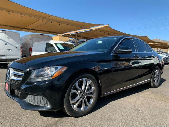 used 2017 Mercedes-Benz C-Class car, priced at $15,550