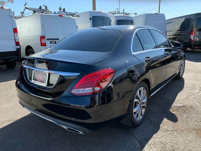 used 2017 Mercedes-Benz C-Class car, priced at $15,550