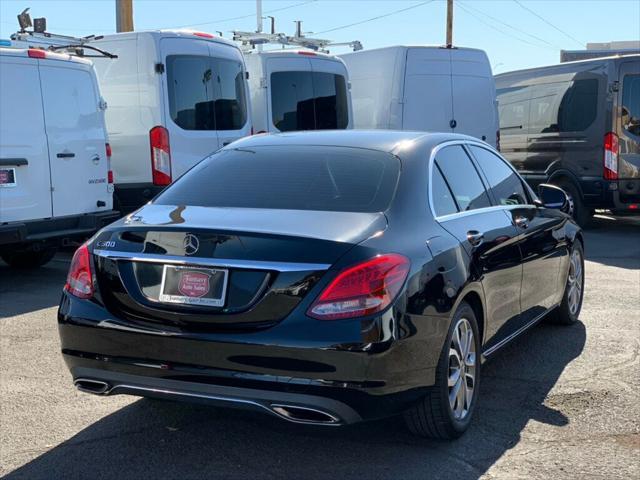 used 2017 Mercedes-Benz C-Class car, priced at $15,550