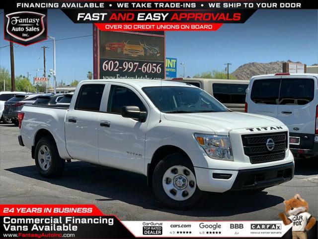 used 2021 Nissan Titan car, priced at $23,950