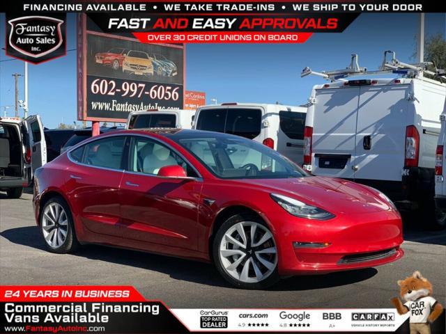 used 2019 Tesla Model 3 car, priced at $22,500