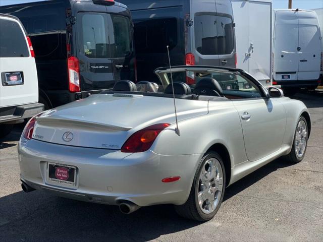 used 2004 Lexus SC 430 car, priced at $13,950