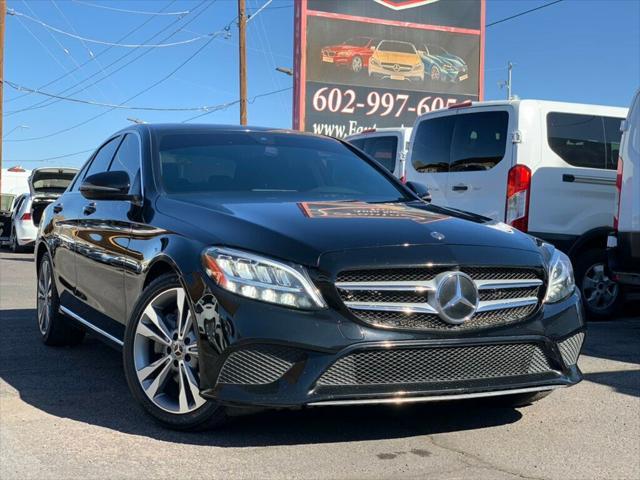 used 2020 Mercedes-Benz C-Class car, priced at $20,950