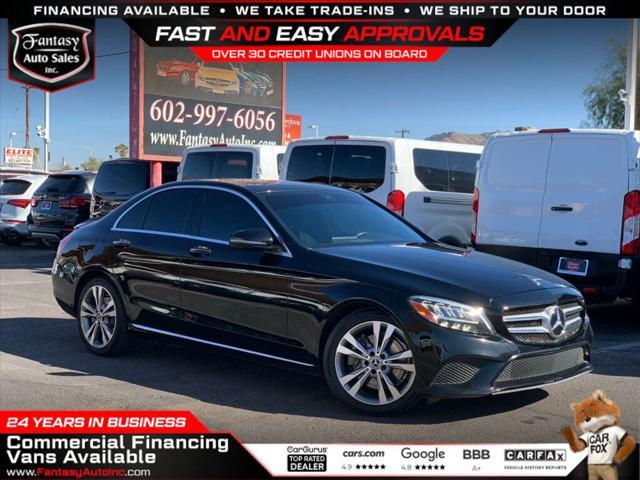 used 2020 Mercedes-Benz C-Class car, priced at $20,950