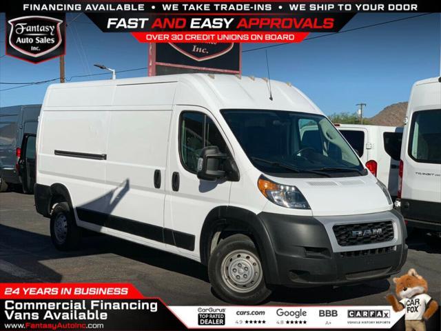 used 2021 Ram ProMaster 2500 car, priced at $25,500