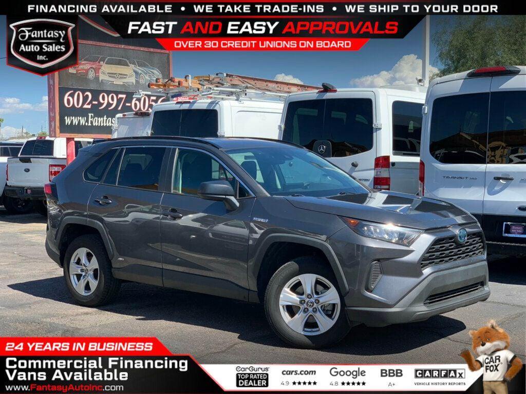 used 2021 Toyota RAV4 Hybrid car, priced at $23,550