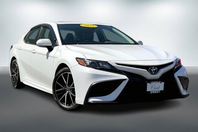 used 2021 Toyota Camry car, priced at $24,700
