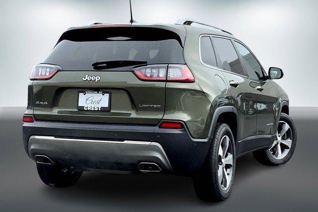 used 2021 Jeep Cherokee car, priced at $22,000