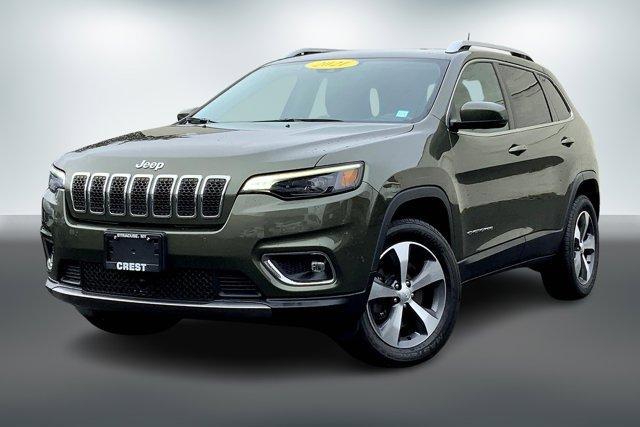 used 2021 Jeep Cherokee car, priced at $22,000