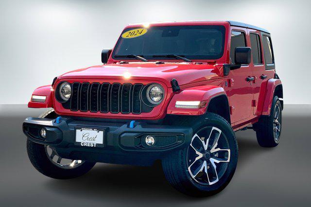 used 2024 Jeep Wrangler 4xe car, priced at $41,000