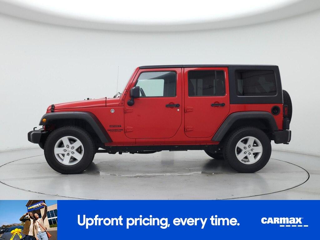 used 2017 Jeep Wrangler car, priced at $19,998
