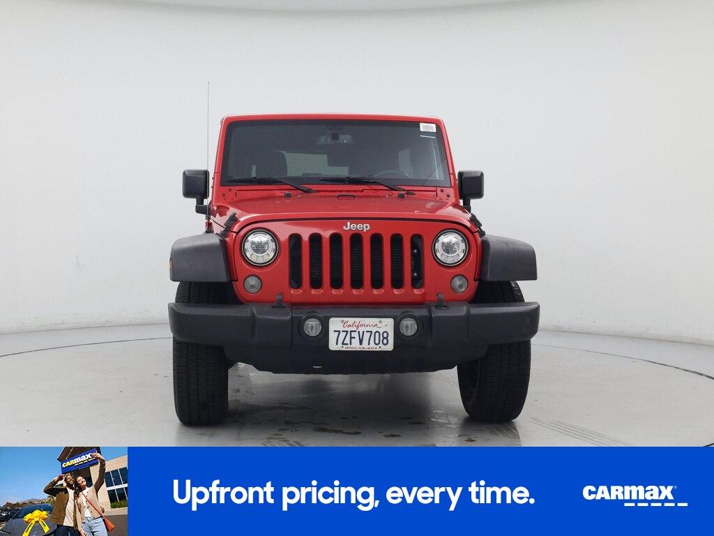 used 2017 Jeep Wrangler car, priced at $19,998