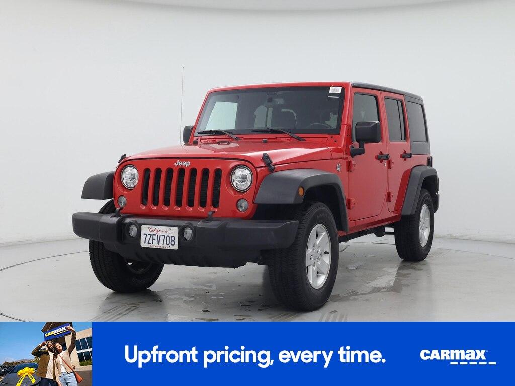used 2017 Jeep Wrangler car, priced at $19,998