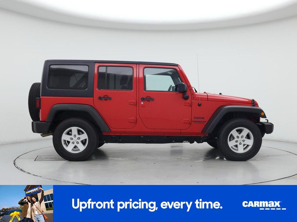 used 2017 Jeep Wrangler car, priced at $19,998