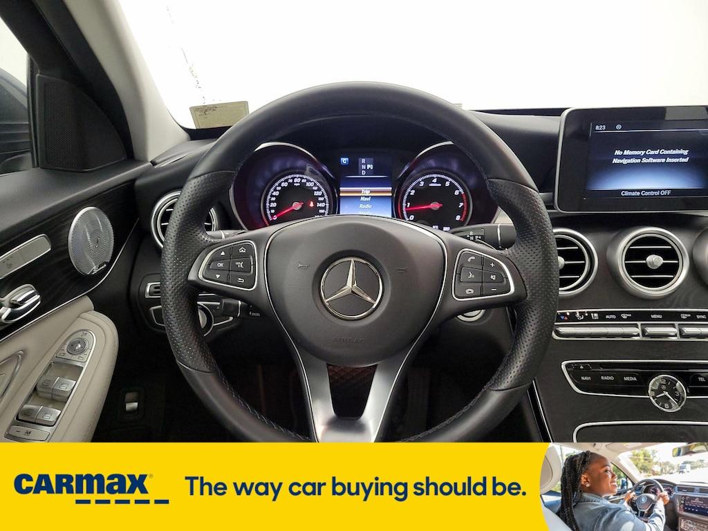used 2017 Mercedes-Benz C-Class car, priced at $18,998