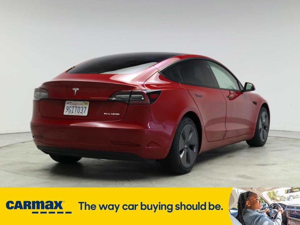 used 2022 Tesla Model 3 car, priced at $27,998