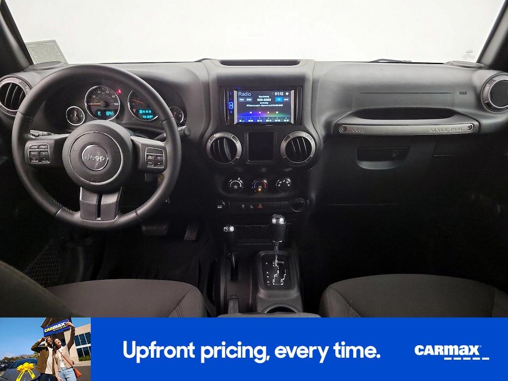 used 2017 Jeep Wrangler car, priced at $20,998