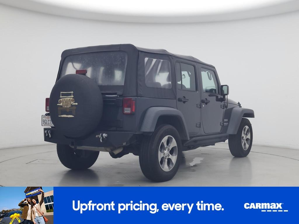 used 2017 Jeep Wrangler car, priced at $20,998