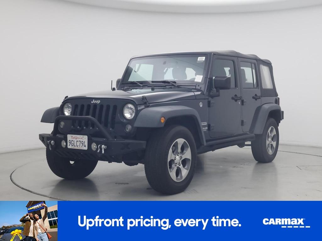 used 2017 Jeep Wrangler car, priced at $20,998
