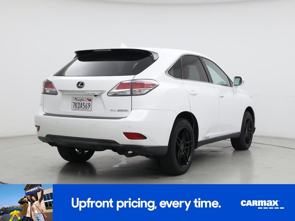 used 2015 Lexus RX 450h car, priced at $19,998