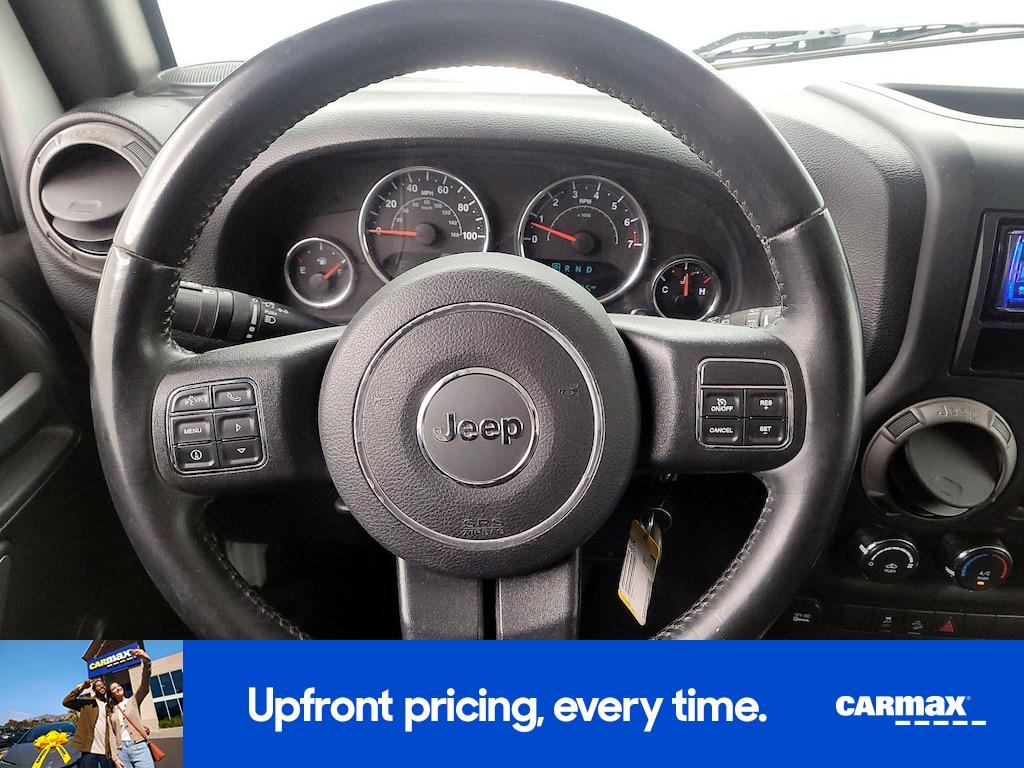used 2015 Jeep Wrangler car, priced at $17,998