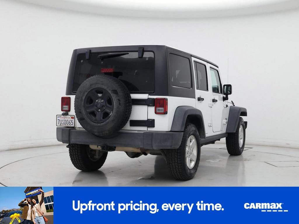 used 2015 Jeep Wrangler car, priced at $17,998