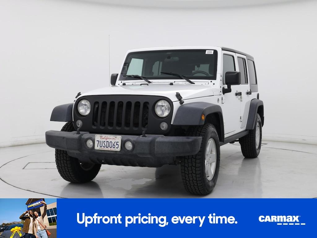used 2015 Jeep Wrangler car, priced at $17,998