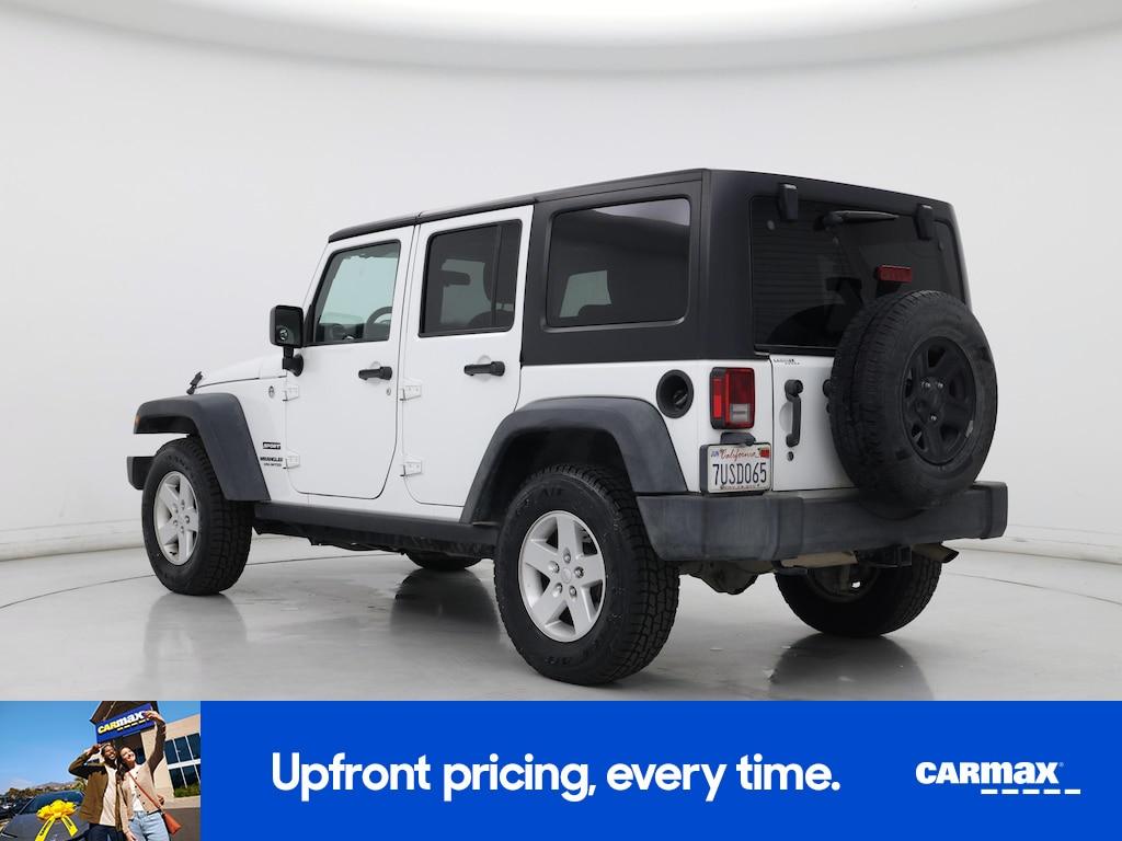 used 2015 Jeep Wrangler car, priced at $17,998