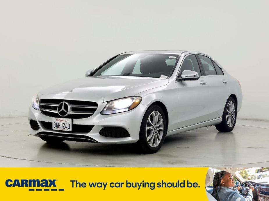 used 2018 Mercedes-Benz C-Class car, priced at $19,998