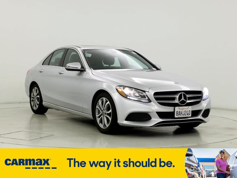 used 2018 Mercedes-Benz C-Class car, priced at $19,998