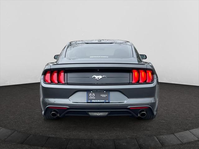 used 2018 Ford Mustang car, priced at $21,200