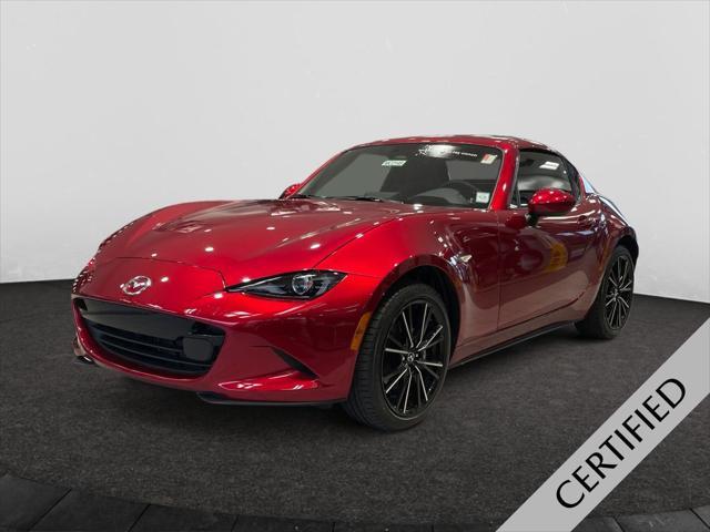 used 2024 Mazda MX-5 Miata RF car, priced at $34,600