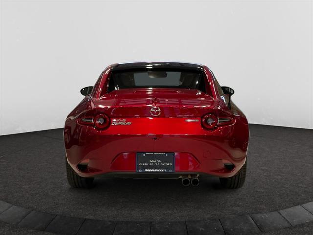used 2024 Mazda MX-5 Miata RF car, priced at $34,600