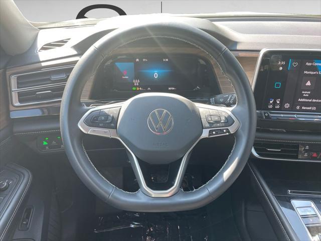used 2024 Volkswagen Atlas car, priced at $34,500