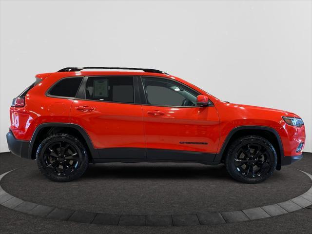 used 2021 Jeep Cherokee car, priced at $17,900